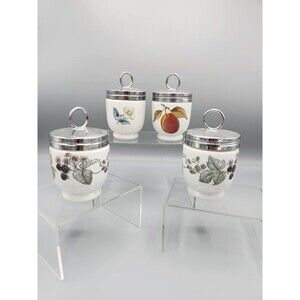 Royal Worcester Egg Coddlers Set of 4!